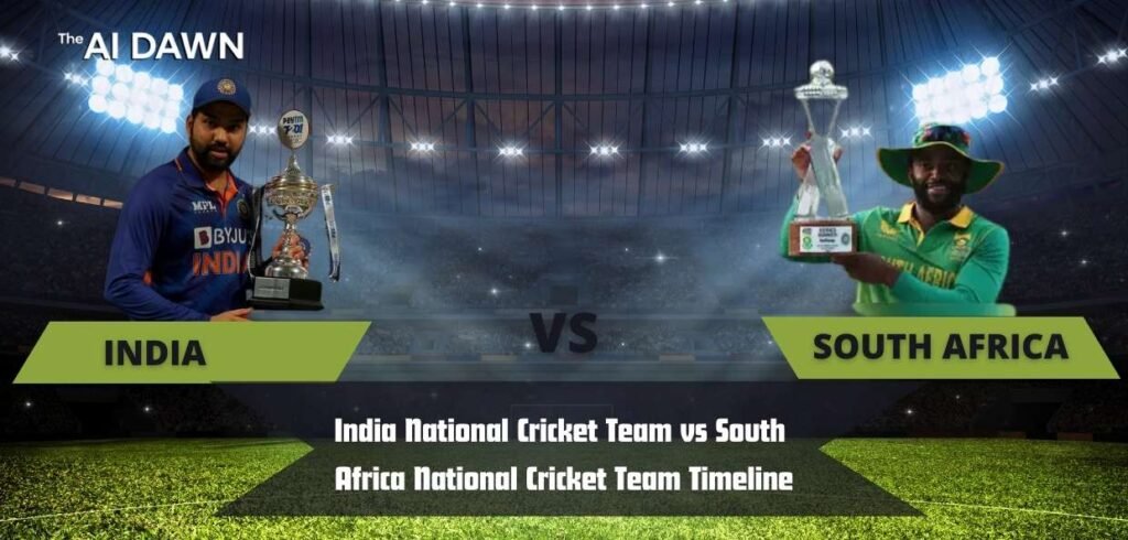 India National Cricket Team vs South Africa National Cricket Team Timeline